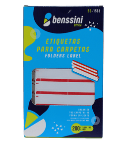 ETIQUETAS PARA CARPETAS 