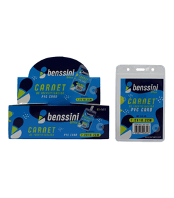 FUNDA DE TARJETA DE TRABAJO, TAMAÑO: 8.2 CM × 12.2 CM, 50PCS 