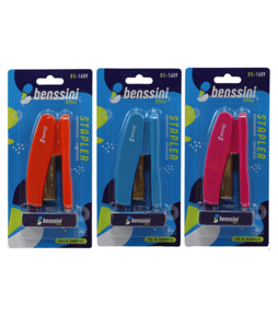 MINI GRAPADORA DE COLORES INCLUYE 500 UDS 26/6. 